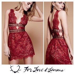 For Love and Lemons Mon Cheri Dress